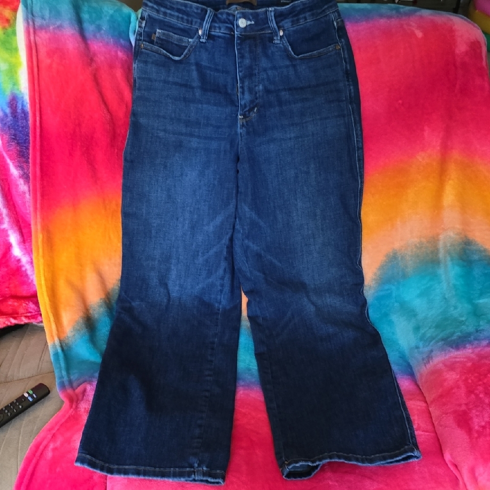 Judy Blue Dark Denim Flare Jeans